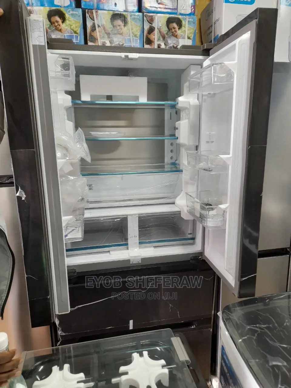 Midea Side by Side Refrigerator