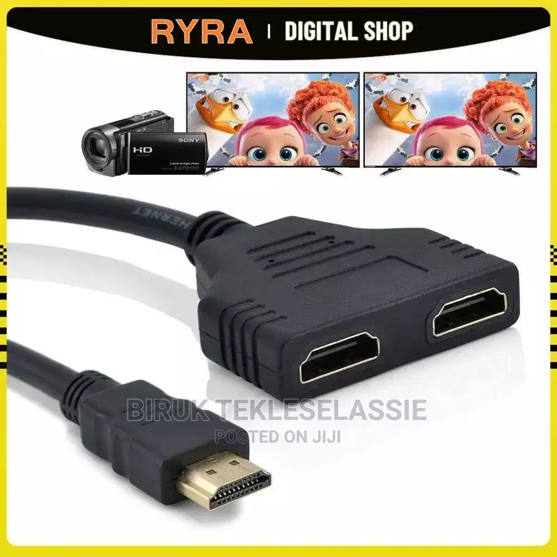 Hdmi Splitter Plus Extender 1 in 2 Out