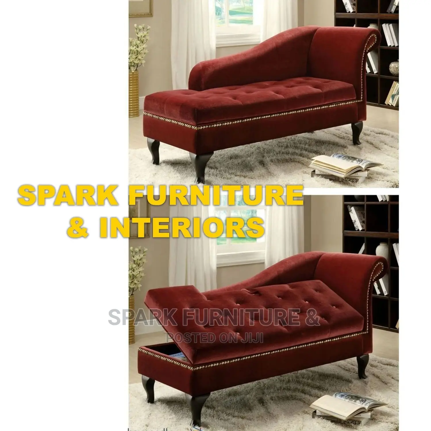 Chaise With Large Storage Ch- 006