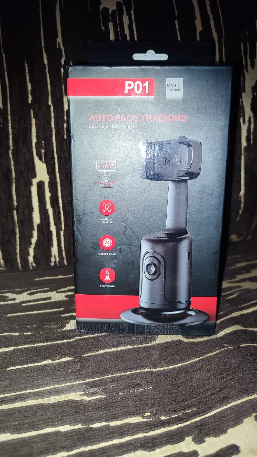 Auto Face Tracking Phone Selfie Stick Tripod Gimbal
