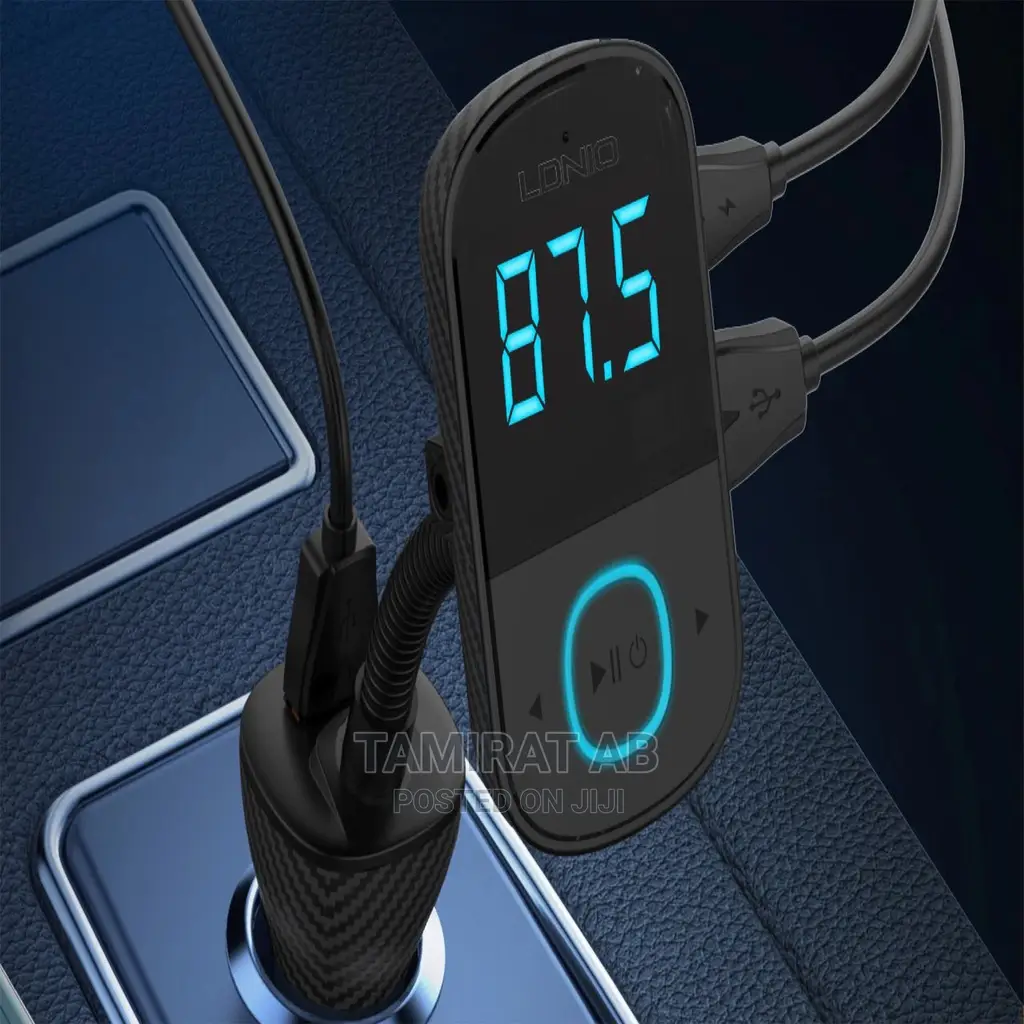 Fm Transmitter Wireless Car Bluetooth; 43w Charging Output