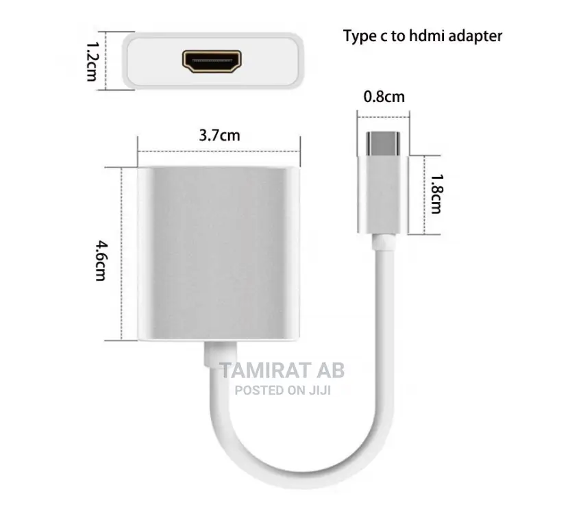 Type-c 3.1 Male To Hdmi Female Adapter