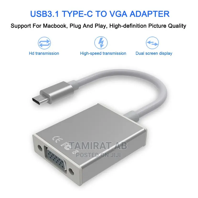 Type - C 3.1 to Vga Adapter