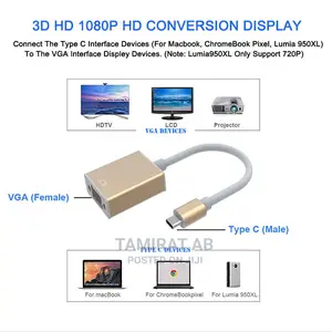 Type - C 3.1 to Vga Adapter