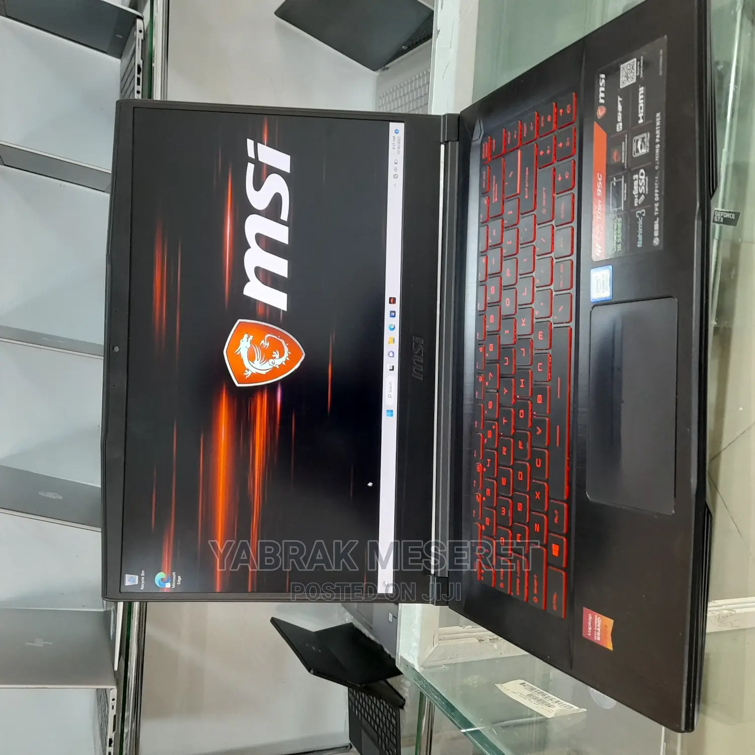 New Laptop MSI 16GB Intel Core I7 SSD 512GB