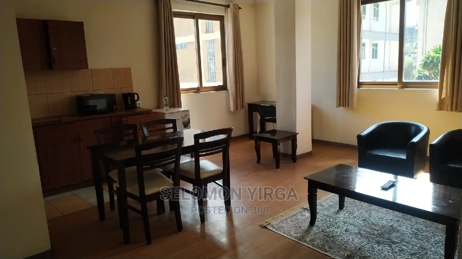 Furnished 1bdrm Apartment in አድስ አበባ, Bole for Rent