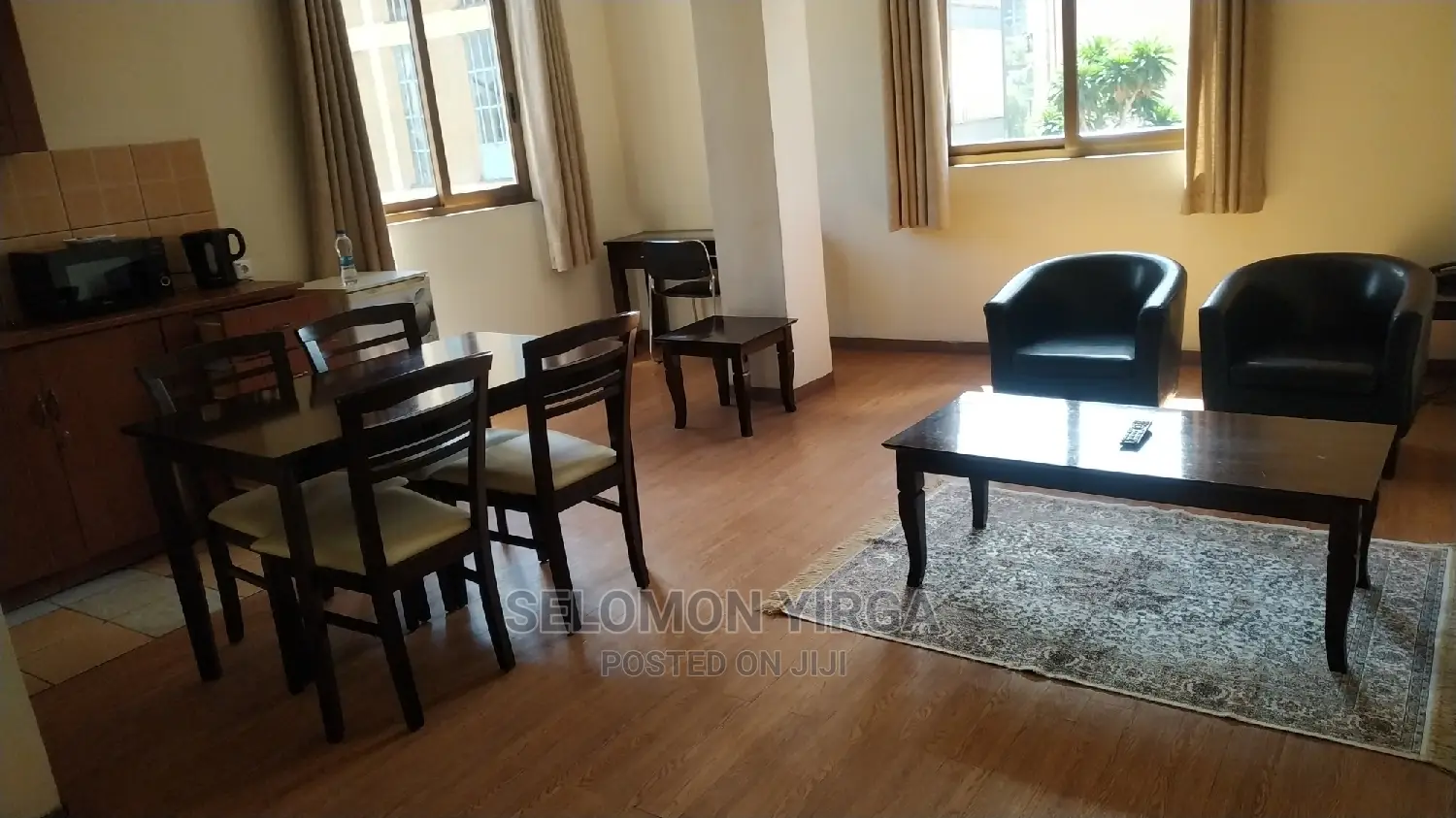 Furnished 1bdrm Apartment in አድስ አበባ, Bole for Rent