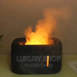 Air Humidifier With Remote Control Flame Effect