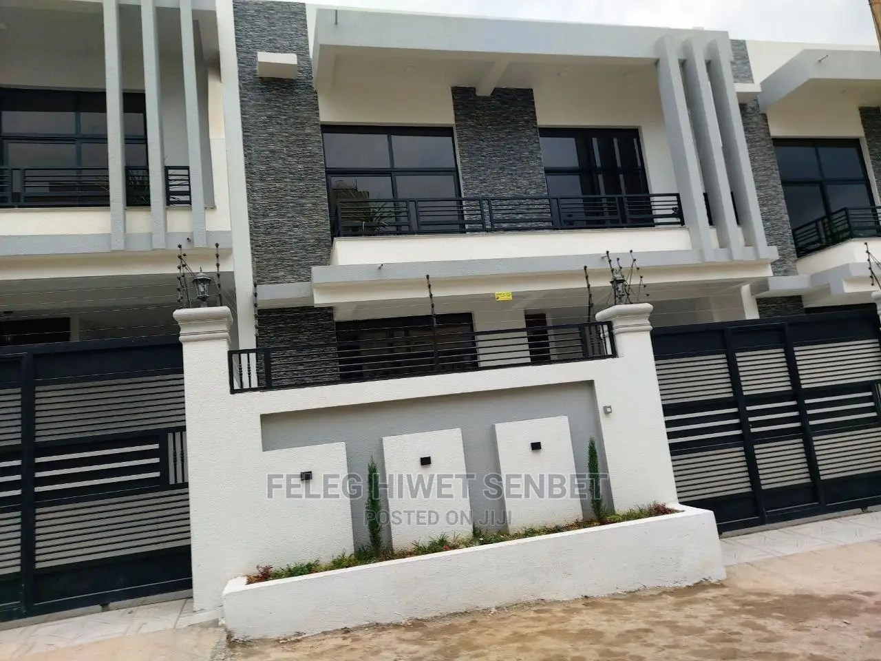 Furnished 4bdrm House in አሠ, Bole for sale