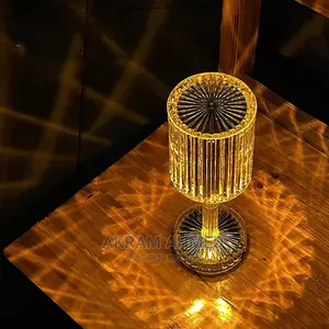 LED Crystal Table Lamp