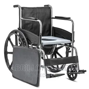 Photo - Imported Commode Wheelchair | Foldable Wheelchair With Deta