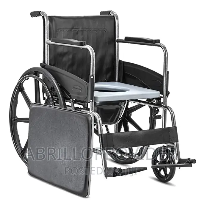 Imported Commode Wheelchair | Foldable Wheelchair With Deta