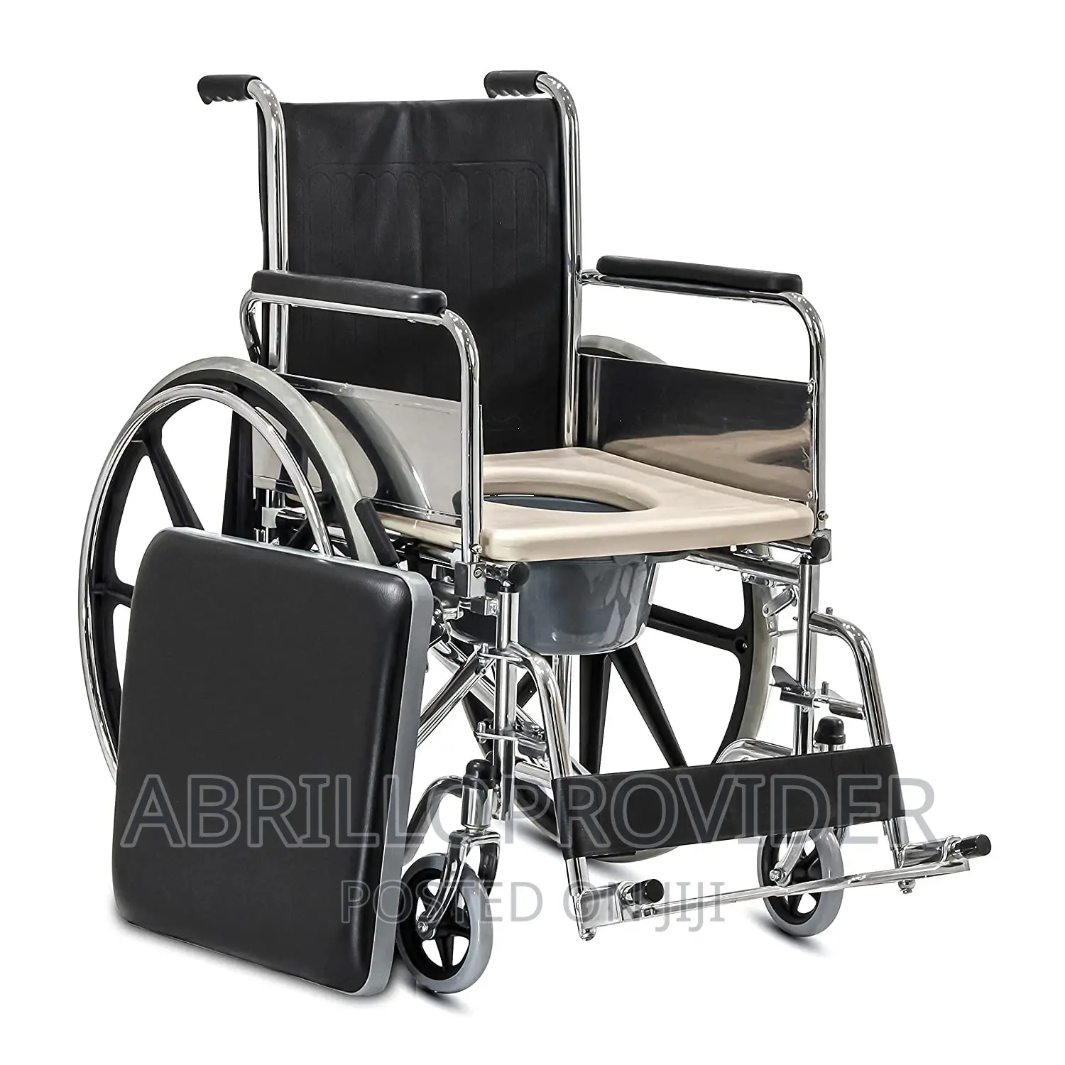 Imported Commode Wheelchair | Foldable Wheelchair With Deta