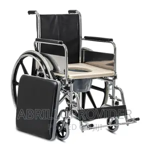 Imported Commode Wheelchair | Foldable Wheelchair With Deta