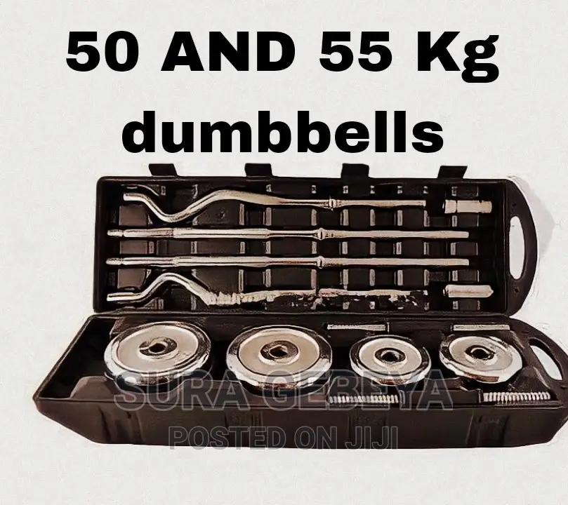 50 AND 55 Dumbbells ዳንፕል
