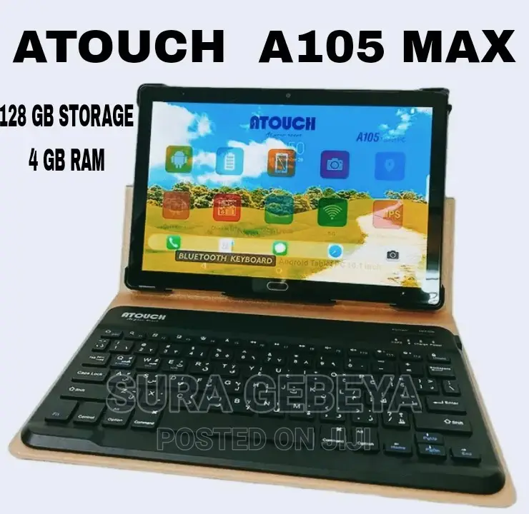 New Atouch A105 Max 128 GB Black