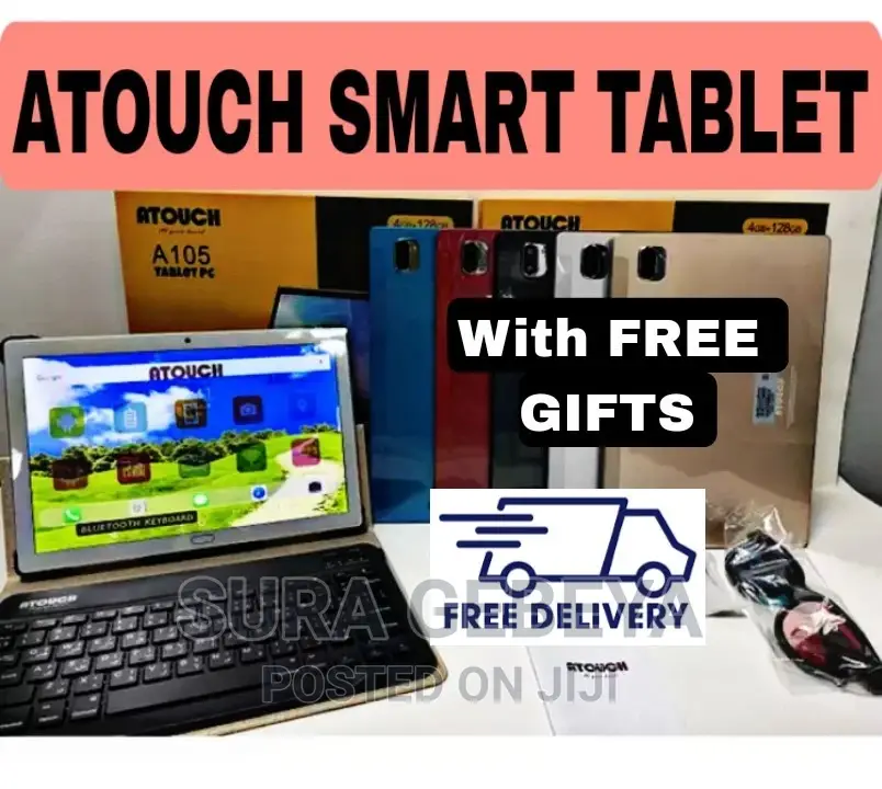 New Atouch A105 Max 128 GB Black