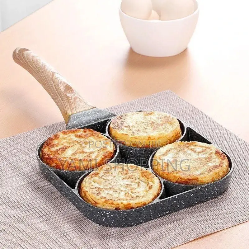 4 in 1 Flat Bottom Omelette Egg Pan