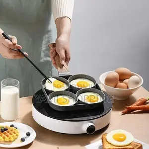 4 in 1 Flat Bottom Omelette Egg Pan