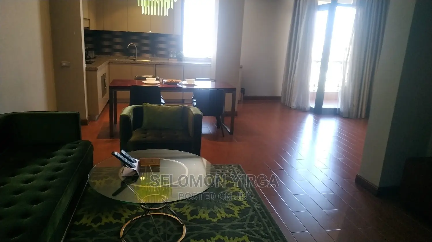 Furnished 1bdrm Apartment in አድስ አበባ, Bole for Rent