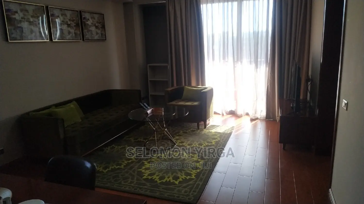 Furnished 1bdrm Apartment in አድስ አበባ, Bole for Rent