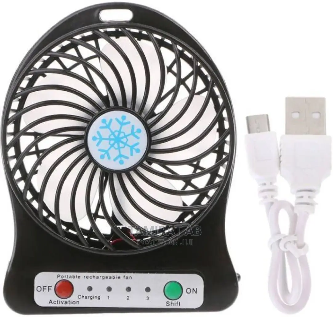 Portable Mini Rechargeable Fan