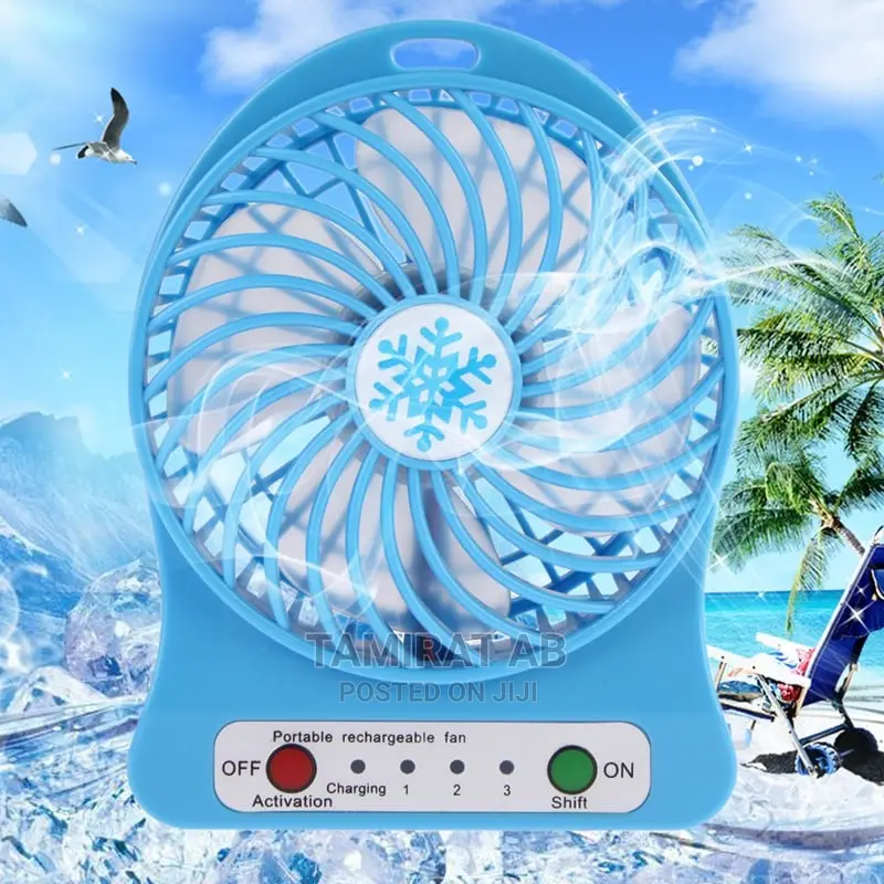 Portable Mini Rechargeable Fan