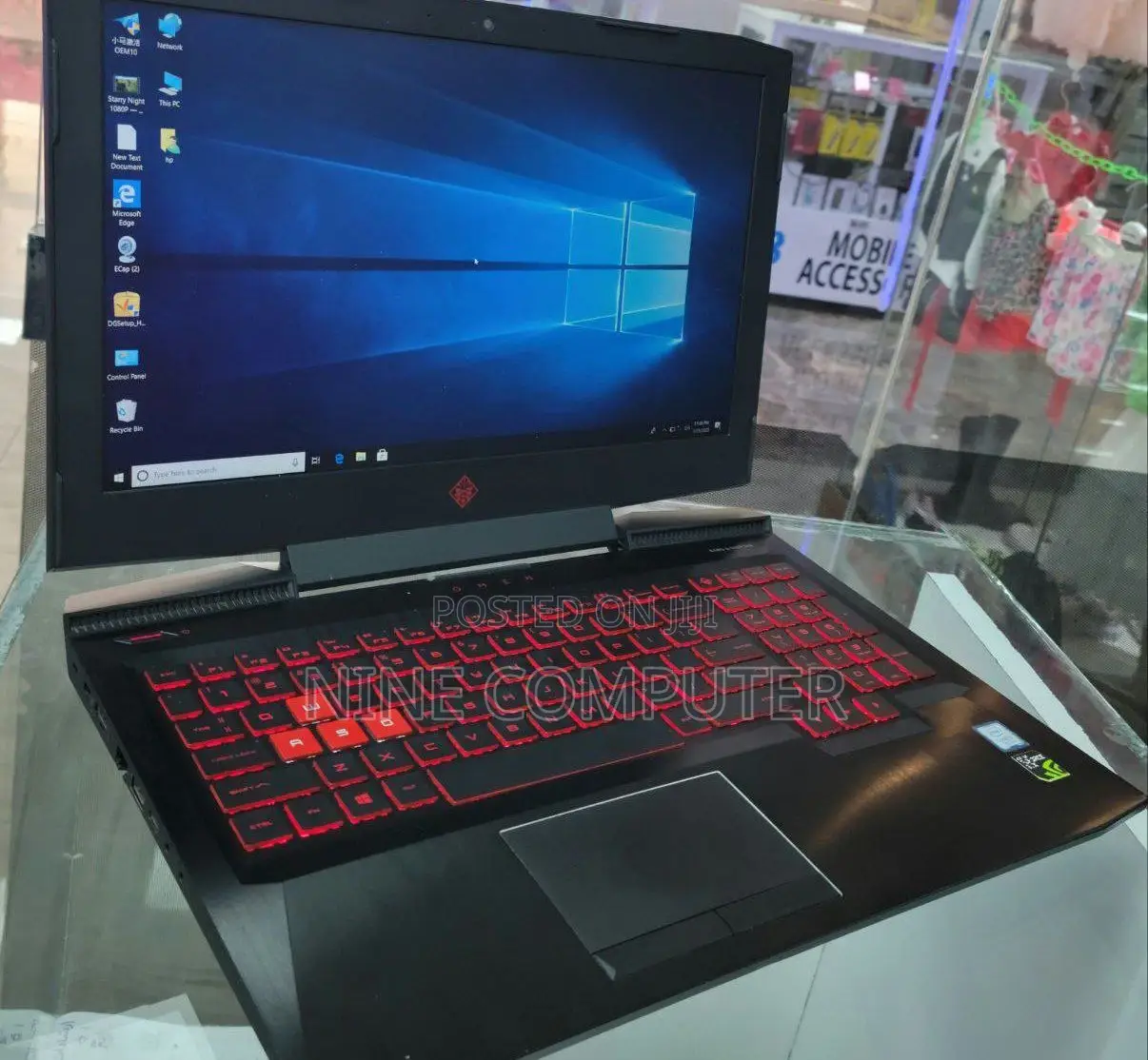New Laptop HP Omen 15 8GB Nvidia HDD+SSD 1T