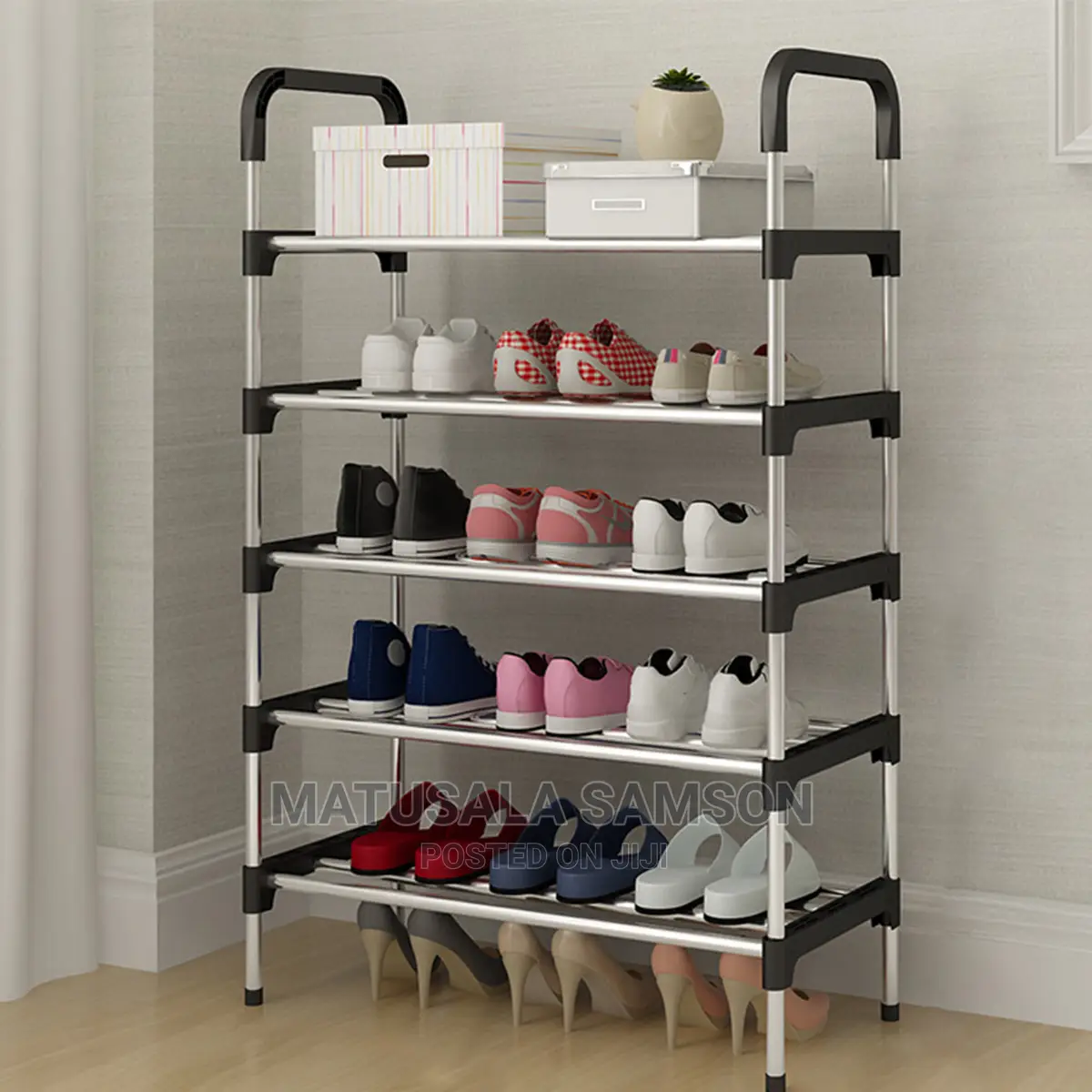 Door Step Shoe Rack /የጫማ መደርደሪያ