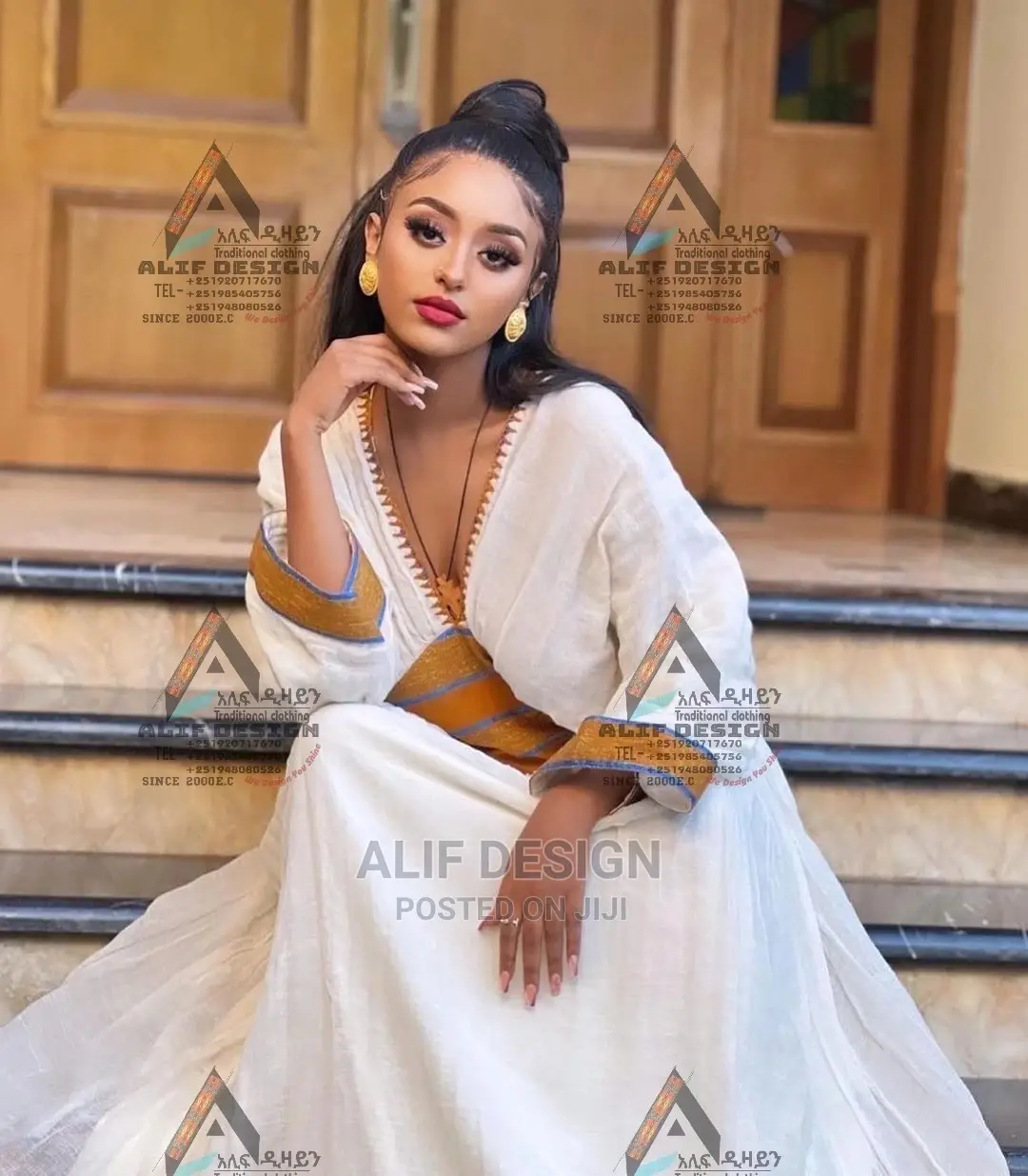 Traditional Clothes የባህል ልብስ Habesha Kemis ሀበሻ ቀሚስ