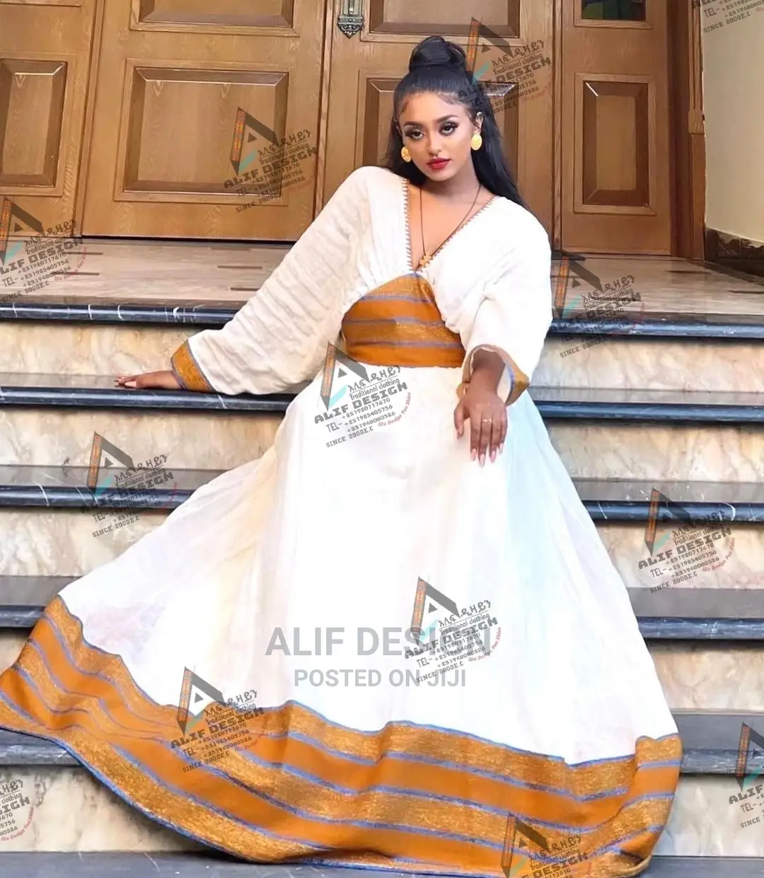 Traditional Clothes የባህል ልብስ Habesha Kemis ሀበሻ ቀሚስ