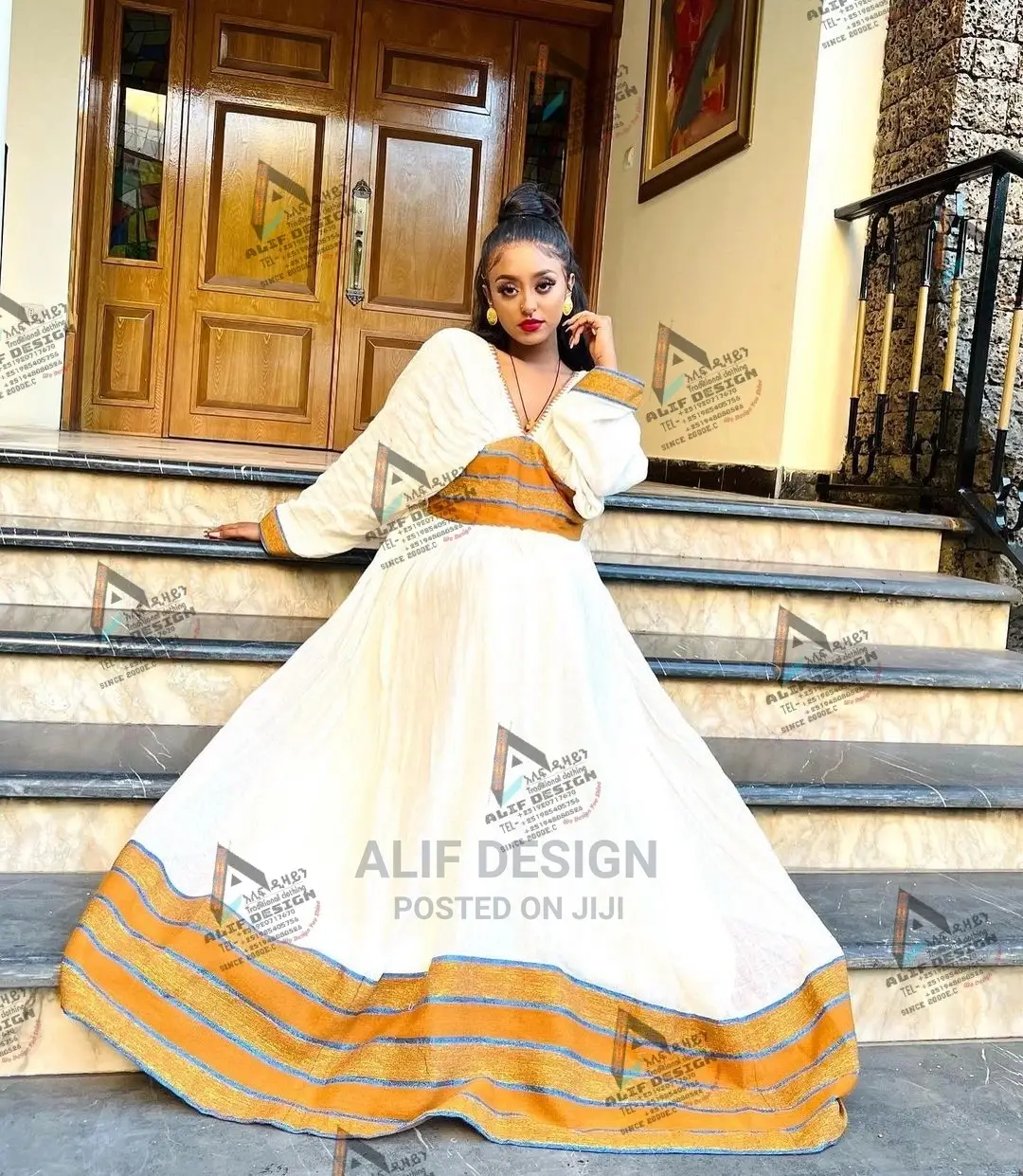 Traditional Clothes የባህል ልብስ Habesha Kemis ሀበሻ ቀሚስ