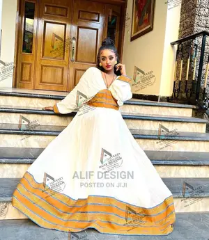 Traditional Clothes የባህል ልብስ Habesha Kemis ሀበሻ ቀሚስ