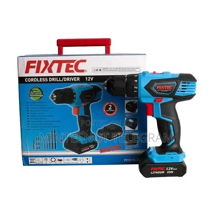 Chargeable Drill With 13 Accessories