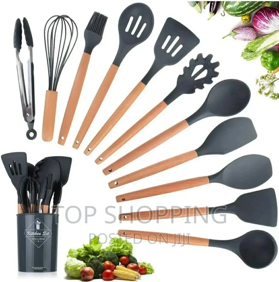 12 PCS Silicon Kitchen Sets
