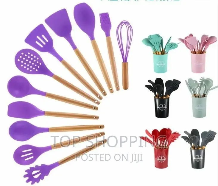 12 PCS Silicon Kitchen Sets