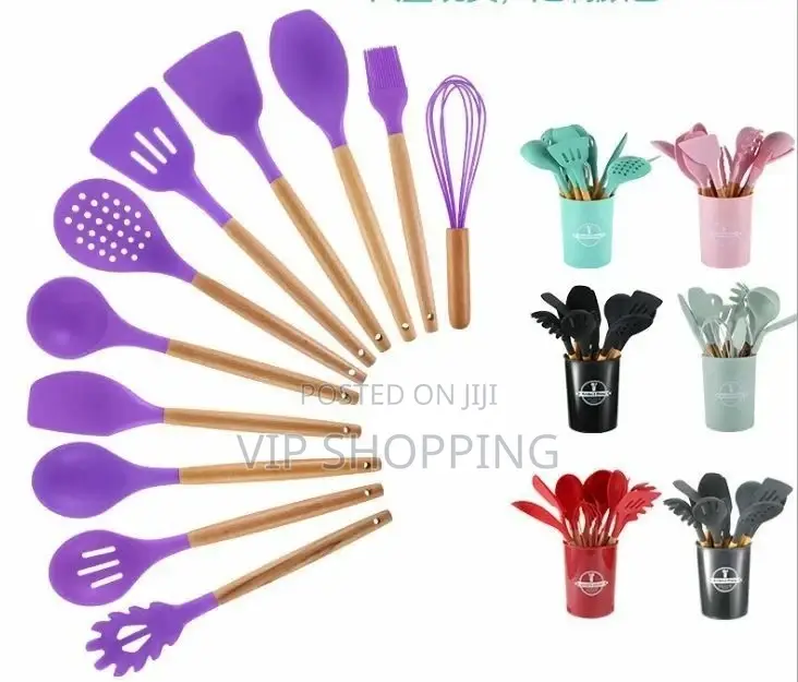 12 PCS Silicon Kitchen Sets