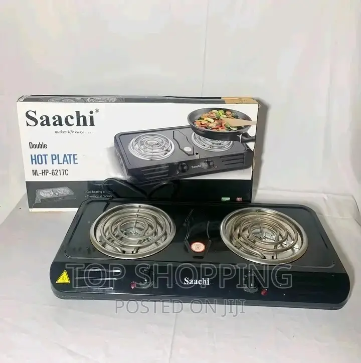Saachi Double Stove