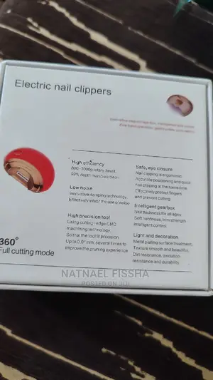 Professional Electric Nail Clipper