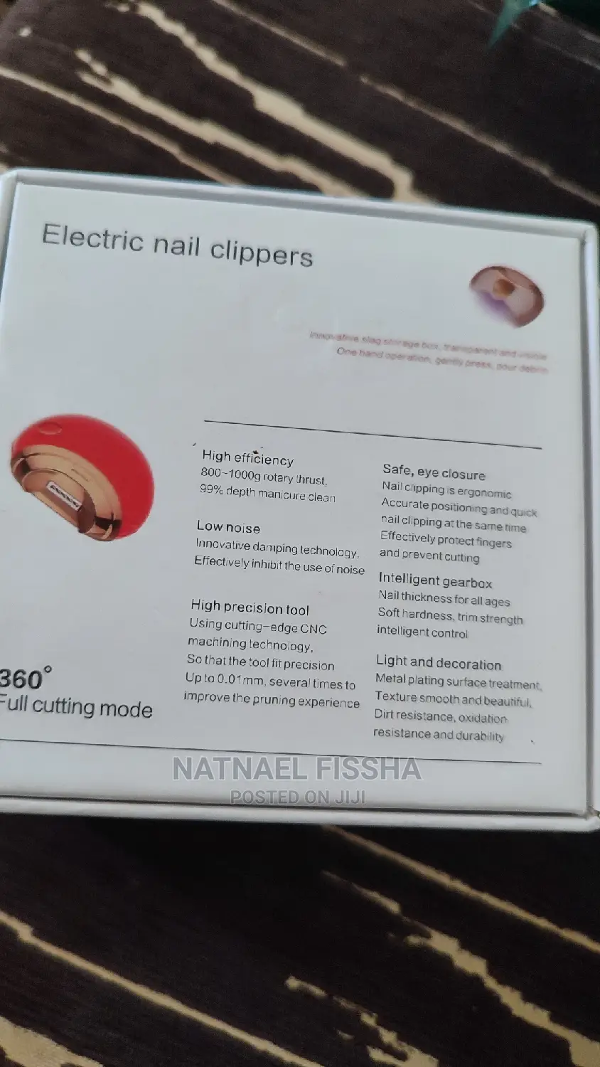 Professional Electric Nail Clipper