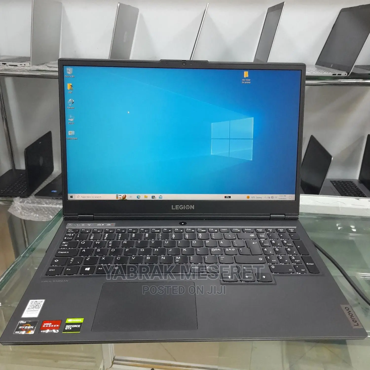 New Laptop Lenovo Legion 5 16GB AMD Ryzen 5 SSD 512GB