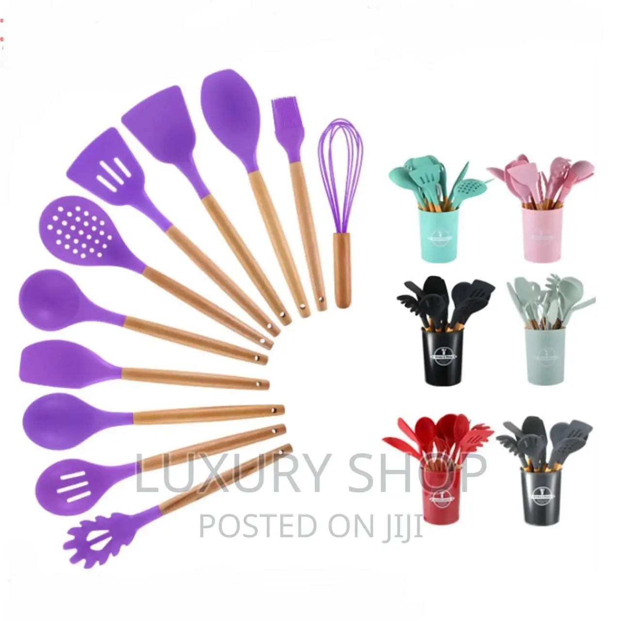 12 Set Silcon Spatulas