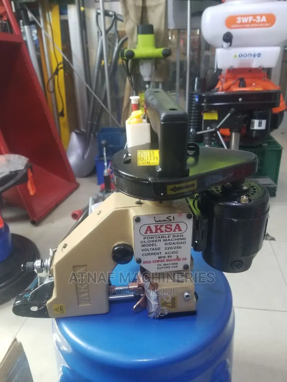 የማዳበሪያ መስፊያ ማሽን, Bag Closer Machine .