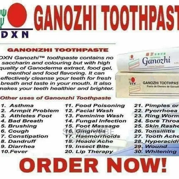 Dxn Ganozhi Toothpaste