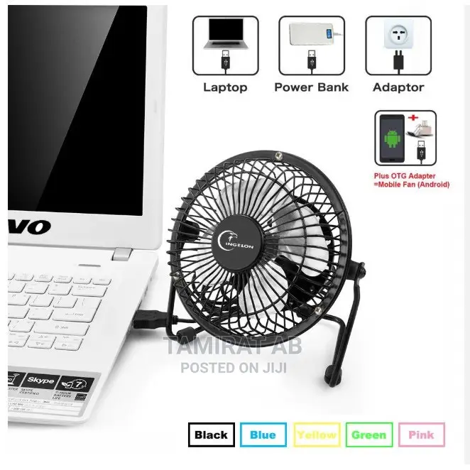 USB Mini Portable Fan