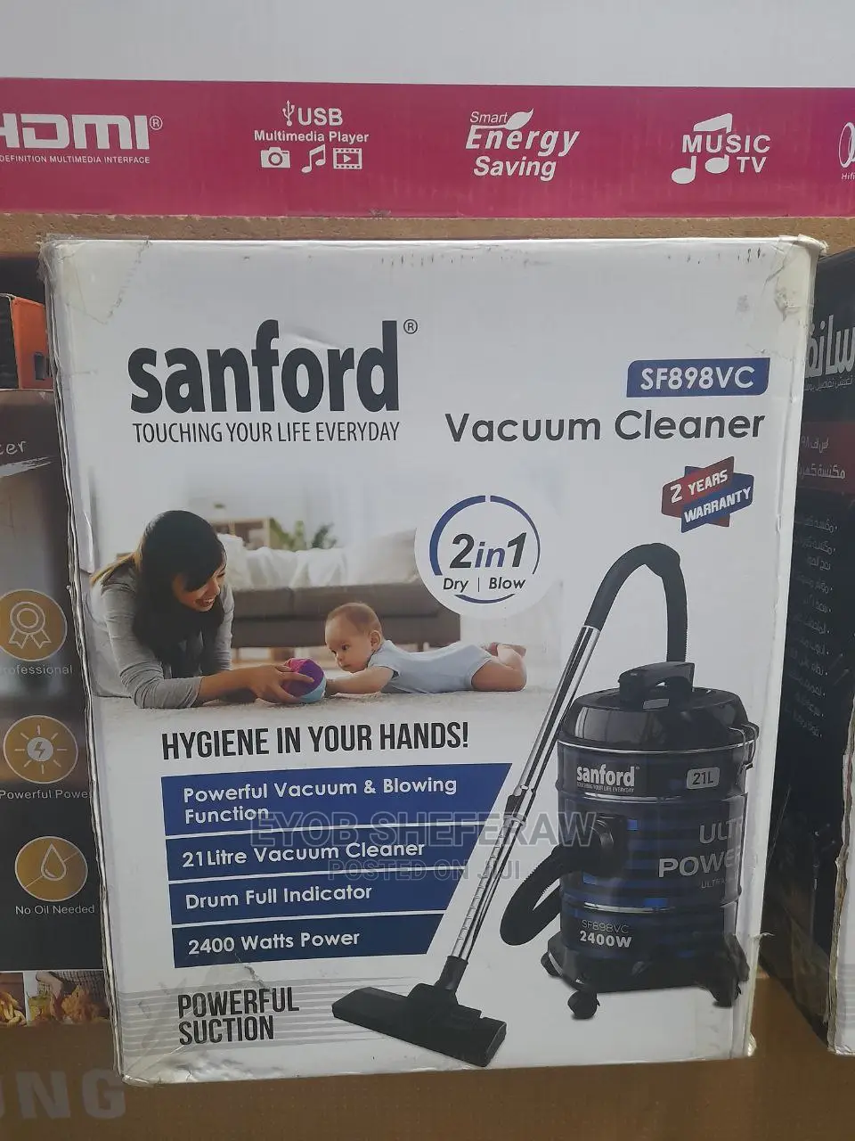 Sanford Vaccium Cleaner 21l