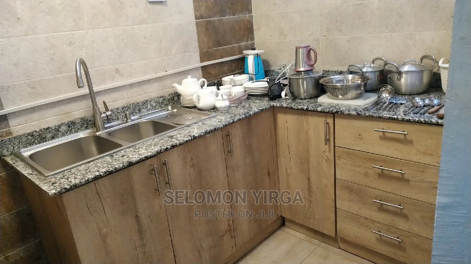 Furnished 1bdrm Apartment in አድስ አ በባ, Yeka for Rent