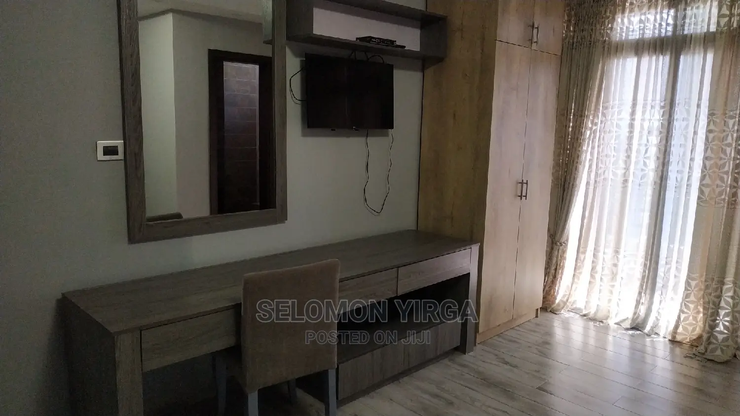 Furnished 1bdrm Apartment in አድስ አ በባ, Yeka for Rent