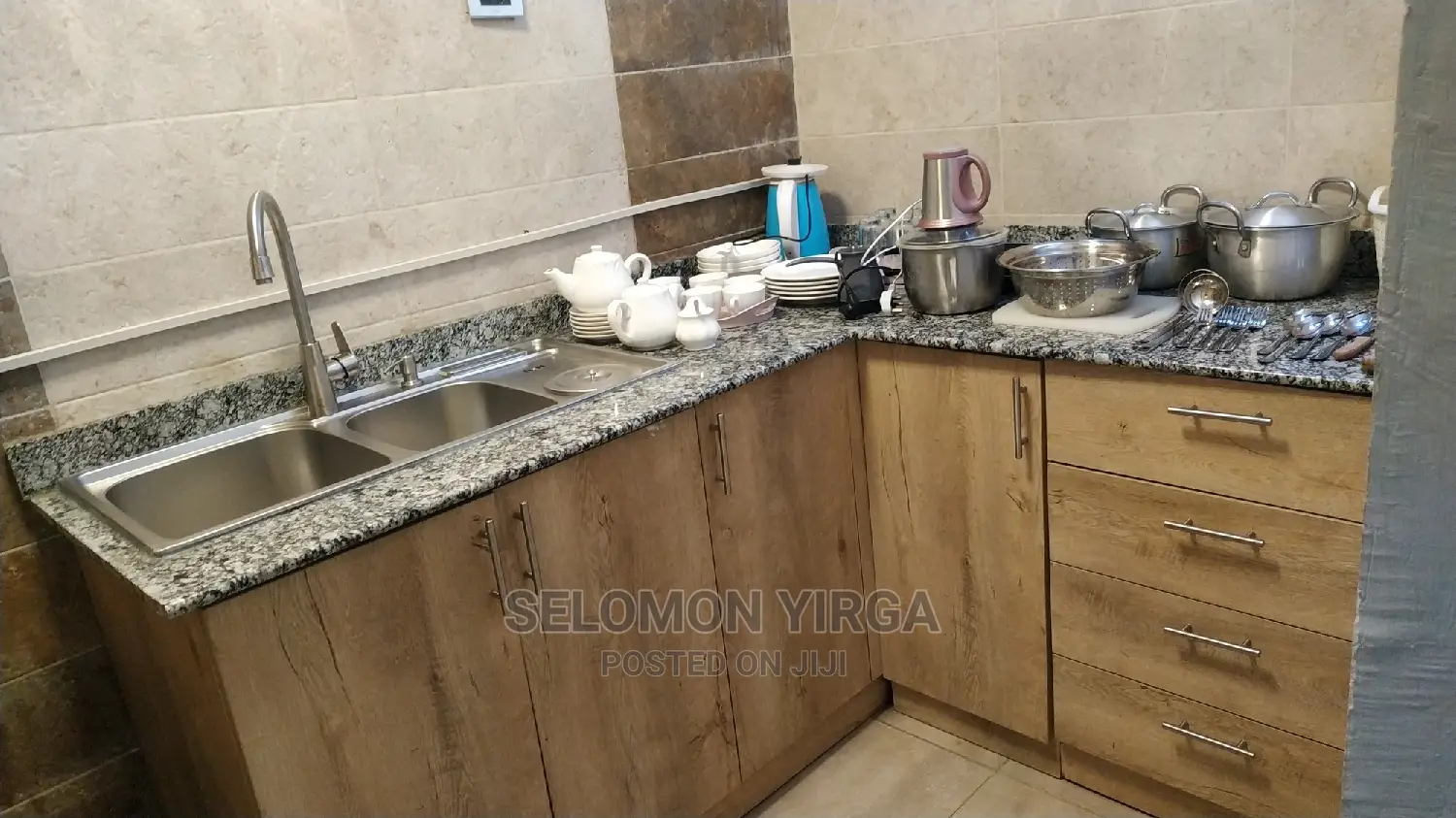 Furnished 1bdrm Apartment in አድስ አ በባ, Yeka for Rent