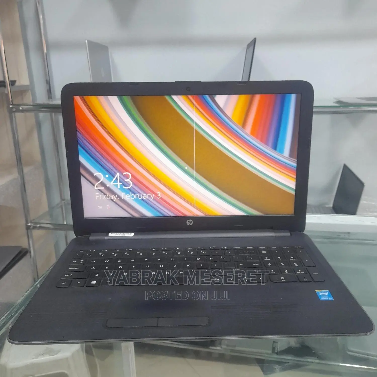 New Laptop HP 4GB Intel Core I3 SSD 500GB